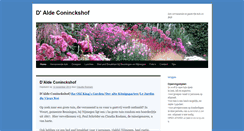 Desktop Screenshot of opentuinbijnijmegen.nl